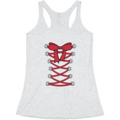 Fake Corset Tank Top