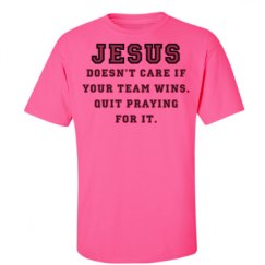 Unisex Ultra Cotton Safety Neon Crewneck Tee