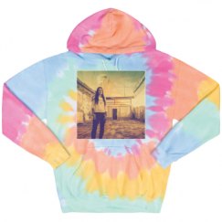 Unisex Tie-Dye Fleece Hoodie