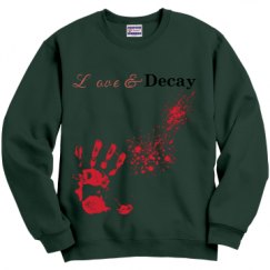 Unisex Film and Foil Crewneck Sweatshirt