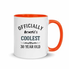 11oz Ceramic Mug with Color Inside