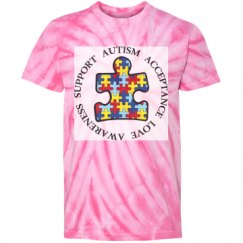 Youth Tie-Dye Cyclone Pinwheel Tee
