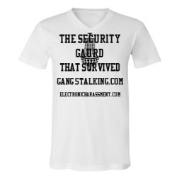 Unisex V-Neck Jersey Tee