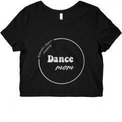 Ladies Slim Fit Crop Top Tee