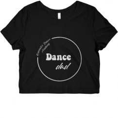 Ladies Slim Fit Crop Top Tee