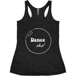 Ladies Slim Fit Super Soft Racerback Triblend Tank
