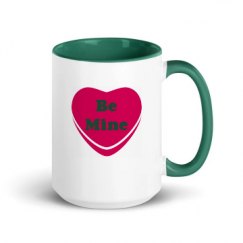 15oz Ceramic Mug with Color Inside