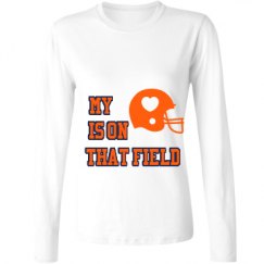 Ladies Relaxed Fit Basic Long Sleeve Tee