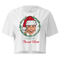 Ladies Festival Cali Crop Top Tee