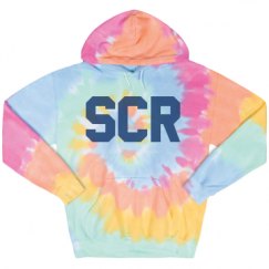 Unisex Tie-Dye Fleece Hoodie