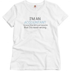 I'm an accountant