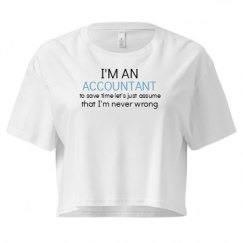 Ladies Festival Cali Crop Top Tee