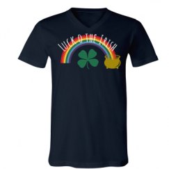 Unisex V-Neck Jersey Tee