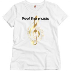 Feel the music top