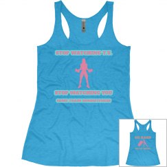 DONDIFITNESS LADIES RELAX RACERBACK TANK TOP
