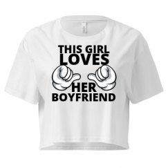 Ladies Festival Cali Crop Top Tee