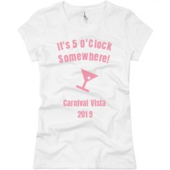 Ladies Slim Fit Basic Promo Jersey Tee