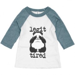 Toddler 3/4 Sleeve Raglan Tee