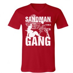 Unisex V-Neck Jersey Tee