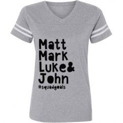 Ladies Relaxed Fit Vintage Sports Tee