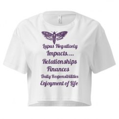 Ladies Festival Cali Crop Top Tee