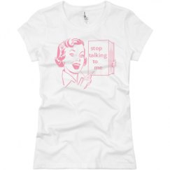 Ladies Slim Fit Basic Promo Jersey Tee
