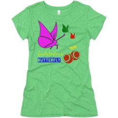 Ladies Slim Fit Super Soft Triblend Tee