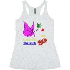 Ladies Slim Fit Super Soft Racerback Triblend Tank