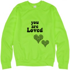 Unisex Neon Crewneck Sweatshirt