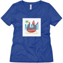 Ladies Relaxed Fit V-Neck Tee