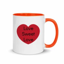 11oz Ceramic Mug with Color Inside