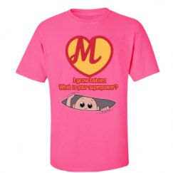 Unisex Ultra Cotton Safety Neon Crewneck Tee