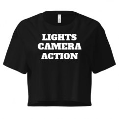 Ladies Festival Cali Crop Top Tee