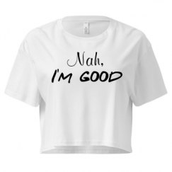 Ladies Festival Cali Crop Top Tee