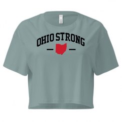 Ladies Festival Cali Crop Top Tee