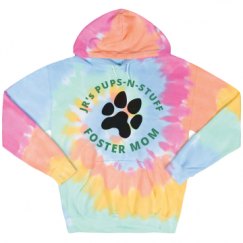 Unisex Tie-Dye Fleece Hoodie