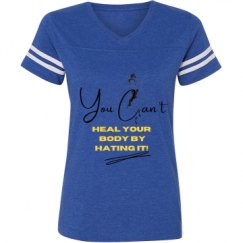 Ladies Relaxed Fit Vintage Sports Tee