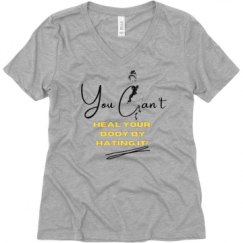 Ladies Relaxed Fit V-Neck Tee