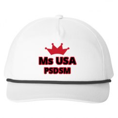 Snapback Five-Panel Rope Hat