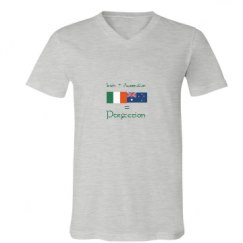 Unisex V-Neck Jersey Tee