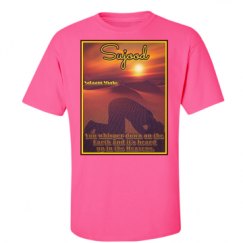 Unisex Ultra Cotton Safety Neon Crewneck Tee