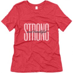 Ladies Relaxed Fit Super Soft Triblend Tee