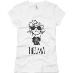 Ladies Slim Fit Basic Promo Jersey Tee