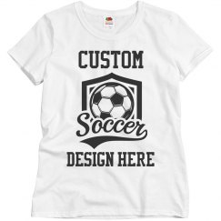 Custom Soccer Team Fan Design