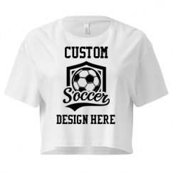 Ladies Festival Cali Crop Top Tee