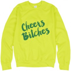 Unisex Neon Crewneck Sweatshirt