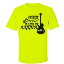 Unisex Ultra Cotton Safety Neon Crewneck Tee