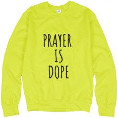 Unisex Neon Crewneck Sweatshirt
