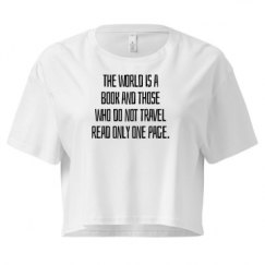 Ladies Festival Cali Crop Top Tee