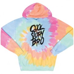 Unisex Tie-Dye Fleece Hoodie